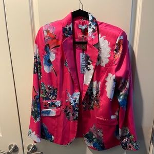 Cynthia Rowley Size 16Beautiful Pink Floral Jacket